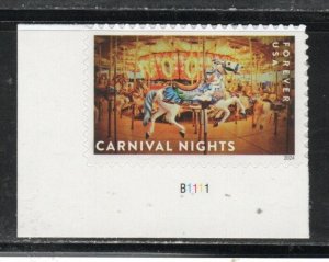 5863 * CARNIVAL NIGHTS *U.S. FOREVER Postage Stamp MNH * LL PL#B1111
