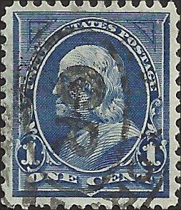 # 264 Blue Used Ben Franklin