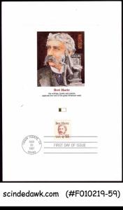 UNITED STATES USA - 1987 BRET HARTE - PROOFCARD - FDI