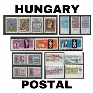 Thematic Stamps - Hungary - Postal - Choose from dropdown menu