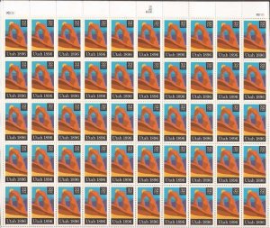 US Stamp - 1996 Utah Statehood - 50 Stamp Sheet -   #3024