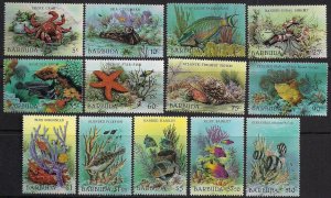 Barbuda Stamp 877-889  - Marine Life