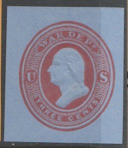 U.S. Scott #UO54 Official - Embossed Stamp - Stationery & Wrappers - Mint Single