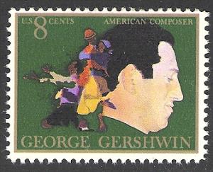 US Cat # 1484, Gershwin, MNH*-