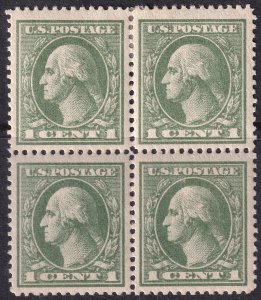 #536 Mint OG, XF, Block of 4 (CV $85) (CV $20 - ID30307) - Joseph Luft