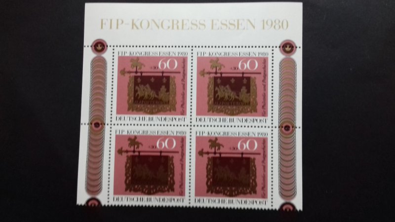 Germany 1980 FIB Congress in Essen Mint