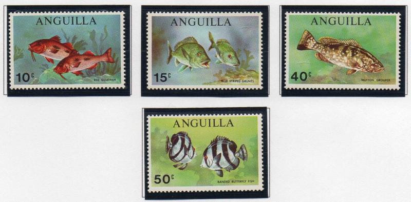 Anguilla 83-86 - Mint-NH - Fish (1969)