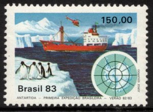 BRAZIL 1983 Antarctic Expedition; Scott 1845; MNH