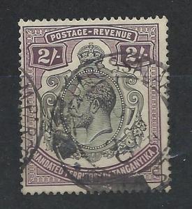 TANGANYIKA SC# 40 F-VF U 1927