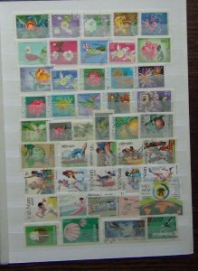 Vietnam range of commemorative issues 1972 Sport 1974 Flowers Used