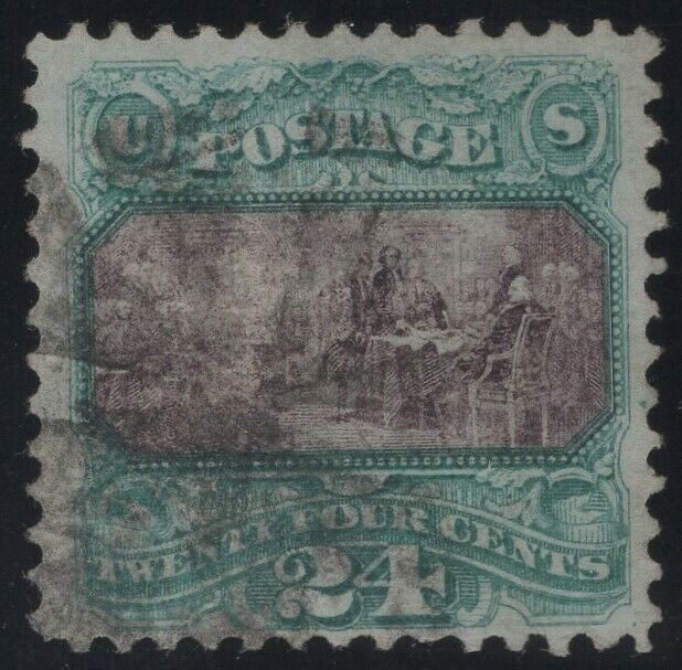 #120 Used, F-VF, With PSE Cert., SMQ $350. (GP2 11/14/19)