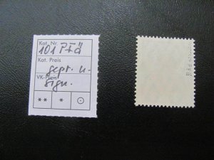 Germany 1917 MNH SIGNED BPP MI. 101 PIa SC 100 VF 35 EUROS   (122)