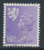 GB Scotland  SG S41 SC# SMH28 Used Machin 15½p  see details