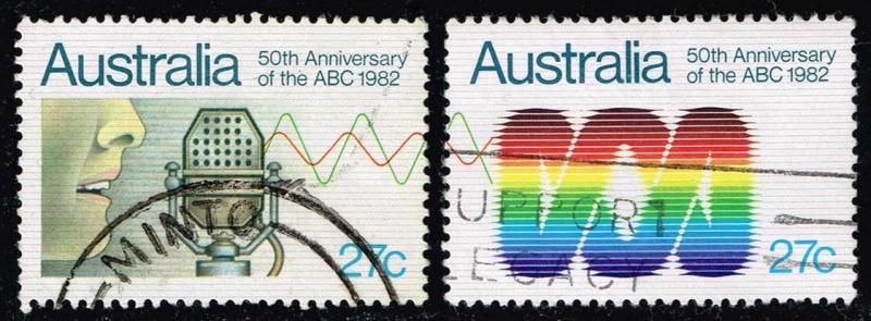 Australia #830-831 ABC Set of 2; Used (0.70)