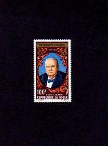 NIGER - 1965 - SIR WINSTON CHURCHILL - WW II - NOBEL - MINT - MNH SINGLE!