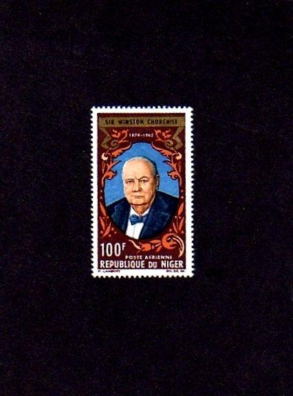 NIGER - 1965 - SIR WINSTON CHURCHILL - WW II - NOBEL - MINT - MNH SINGLE!