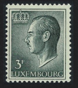 Luxembourg Grand Duke Jean 3f. green Phosphor paper 1974 MNH SG#763 MI#712ya