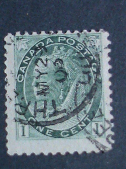 CANADA-1898-SC#75-QUEENS VICTORIA-OVER 100 YEARS OLD STAMP-USED VERY FINE