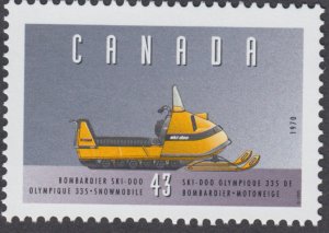 Canada - #1552b Historic Land Vehicles - Farm and Frontier Vehicles - MNH