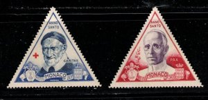 MONACO Scott # 262-3 MNH
