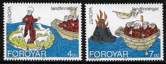 Faroe Is #264-5 MNH Set - Europa