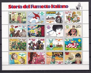 1997 - SAN MARINO - Scott # 1406 Sheet - MNH**