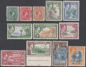 Jamaica 116-127 MLH / MH / Used Short Set (see Details) CV $29.55