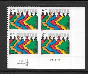 #4373 MNH Plate Block