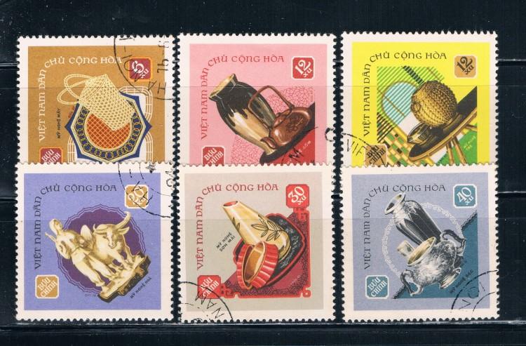 Vietnam 509-14 Set Used Handicrafts (V0113)