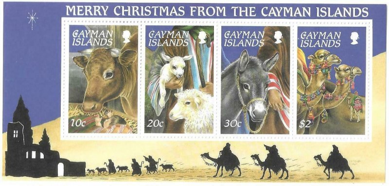 1995    CAYMAN ISLANDS  -  SG.  MS 815 -  CHRISTMAS -  MNH