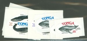 Tonga #407-411/C224-C228/ Mint (NH) Single (Complete Set)