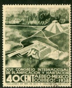 MEXICO C88 40c Planification Congress Chichen-Itza Used(1035