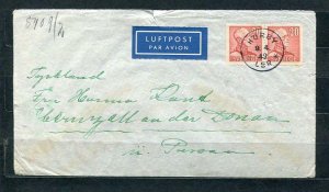 Sweden 1942 Censored Cover WWII  Stamps Pair 3466