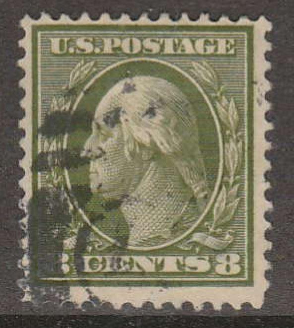 U.S. Scott #380 Washington Stamp - Used Single