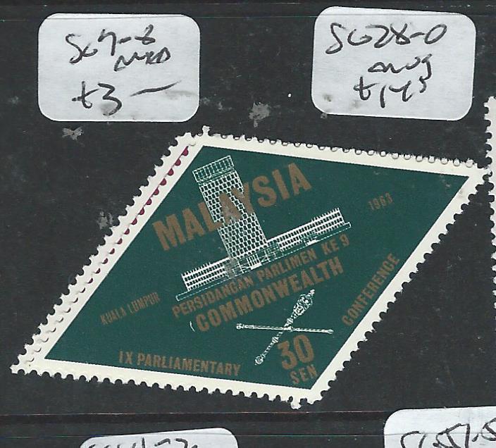 MALAYA MALAYSIA  (P0908B) SG 7-8  MNH