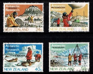 New Zealand 1984 Antarctic Research  Set of 4 Used