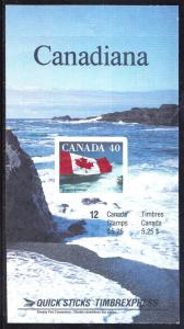 Canada Scott # BK127 (Flag Booklet)