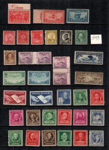US  30  MNH lot