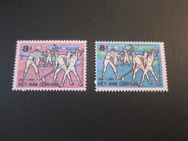 Vietnam 1972 Sc 413-4 set MNH