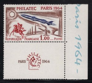 France 1964 1F PHILATEC Sc# 1100 NH 