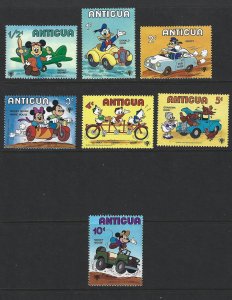 ANTIGUA Scott #562-568  Mint NH Set Disney stamps 2017 CV $1.75