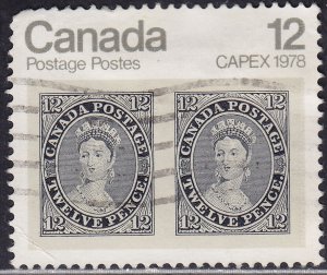 Canada 753 Queen Victoria CAPEX '78 12¢ 1978