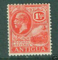 ANTIGUA Scott 46 wmk 4 1921 George V CV $5.75 MH*