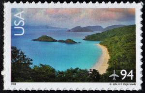 SC#C145 94¢ Trunk Bay, St. John, Virgin Islands (2008) SA