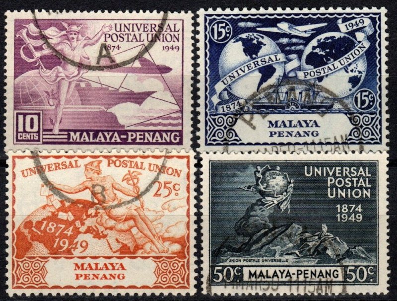 Malaya Pahang #46-9   F-VF Used CV $7.25  (X1334)