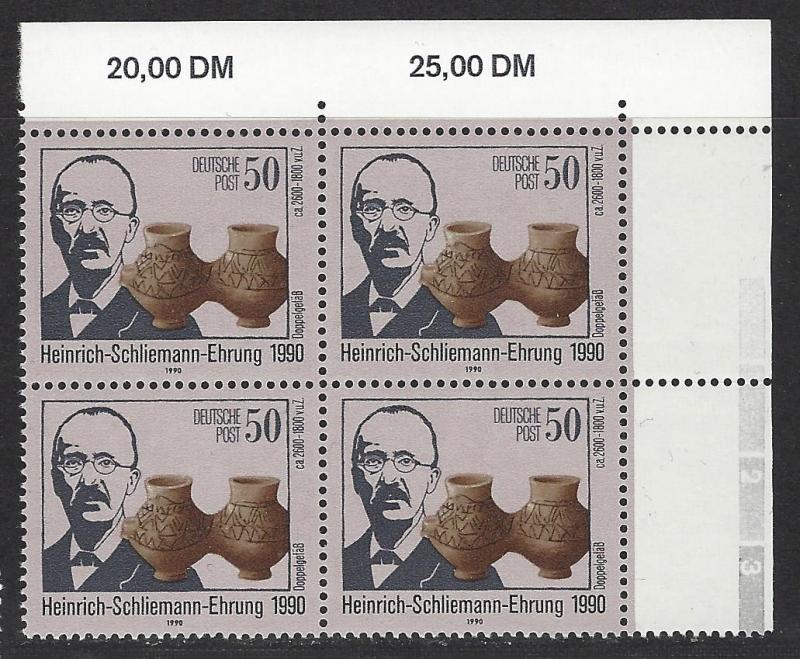 Germany DDR Scott # 2848, mint nh, b/4