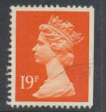 GB Machin 19p  SG X956  Scott MH106 Used ex booklet   please read details