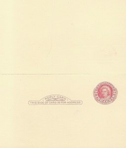 UY13 2c POSTAL REPLY CARD - CC - Staehle a