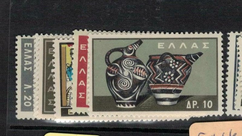 Greece SC 708-15 Less 713 MNH (6edq)