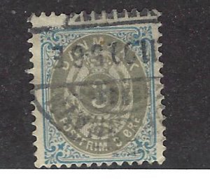 Denmark SC#25 Used F-VF...Worth a Close Look!